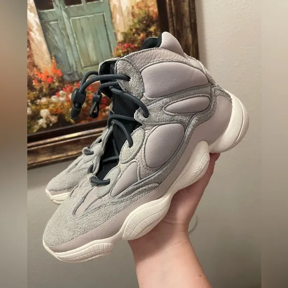adidas Yeezy 500 High Mist Stone sneakers