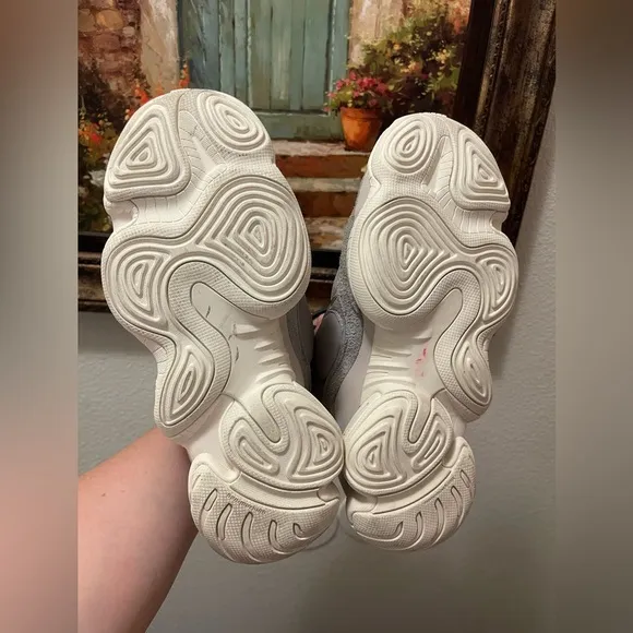 adidas Yeezy 500 High Mist Stone sneakers