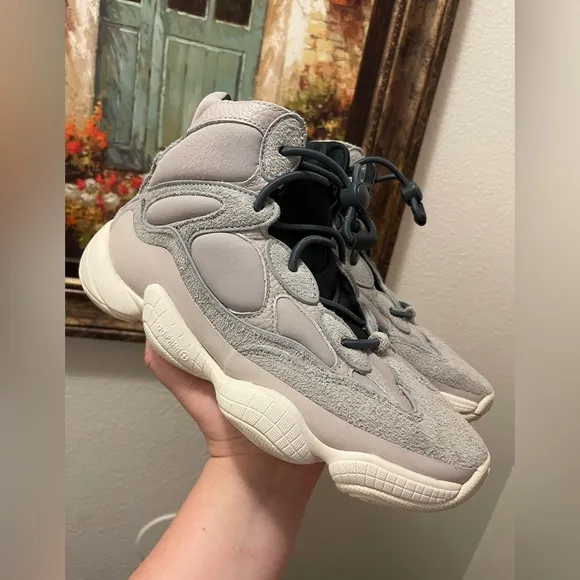 adidas Yeezy 500 High Mist Stone sneakers