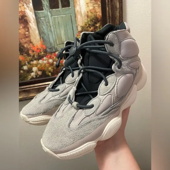 adidas Yeezy 500 High Mist Stone sneakers