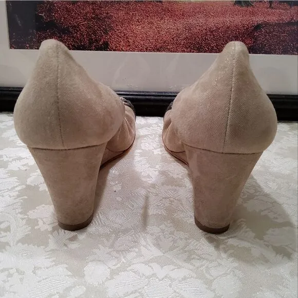 AGL Attilio Giusti Leombruni Wedge Shoes Size 38/8