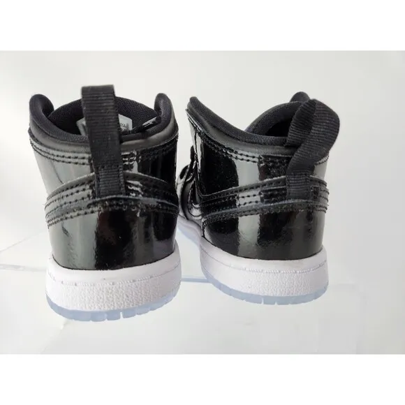 Air Jordan 1 Mid SE 'Space Jam' DV1338-004 Toddler 9C Sneakers Shoes High Tops