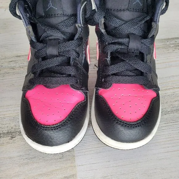 Air Jordan 1 Retro High ‘Hyper Pink’ (TD) Toddler Shoes (705324-019) Size 6C