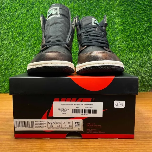 Air Jordan 1 Retro High OG Patina Fresh Mint
