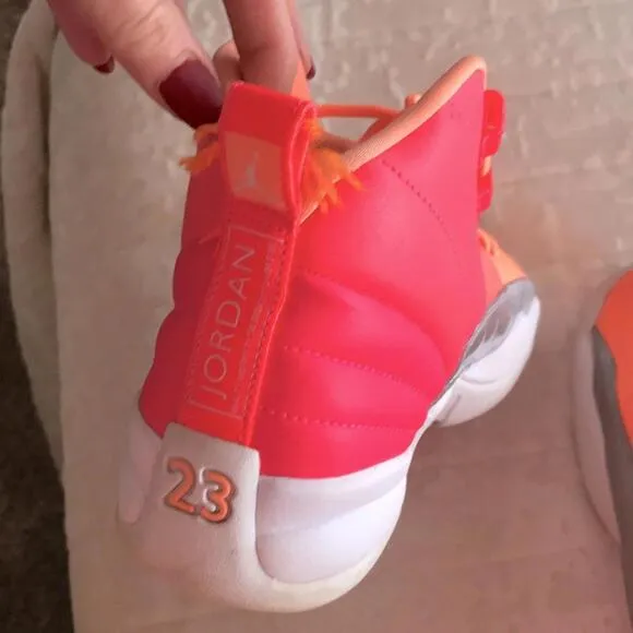 Air Jordan ‘12 Retro GS Sunrise shoes - NICE! Rare !!!