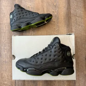 Air Jordan 13 XIII Retro Altitude 2017 Black Green
