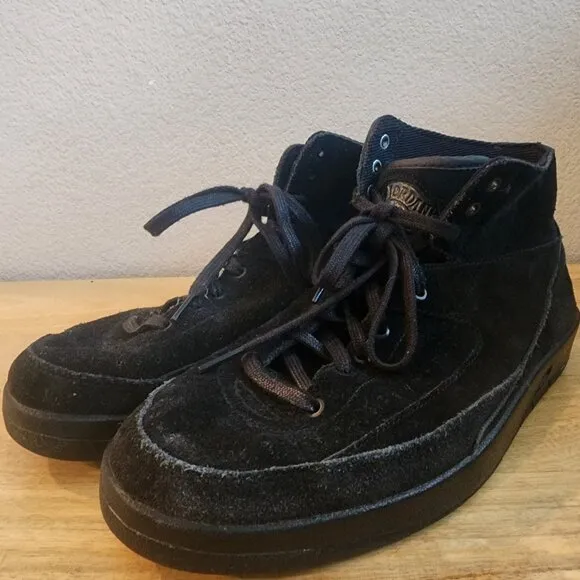 Air Jordan 2 Retro Deconstructed Triple Black Suede Sneaker Shoes Mens 7.5