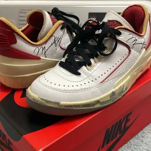Air Jordan 2 Retro Low “Off-White” Varsity Red 2021 - Size 4.5