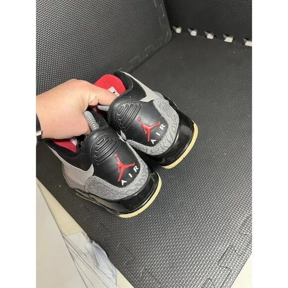 Air Jordan 3 Retro GS 'Stealth' 398614-003‎ Nike Youth Size 6Y Sneaker Shoes