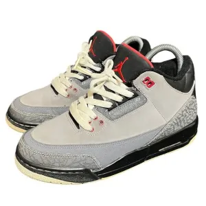 Air Jordan 3 Retro GS 'Stealth' 398614-003‎ Nike Youth Size 6Y Sneaker Shoes