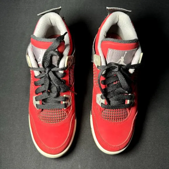 Air Jordan 4 Retro GS Toro Bravo 2013 Men's Shoes - Size 4