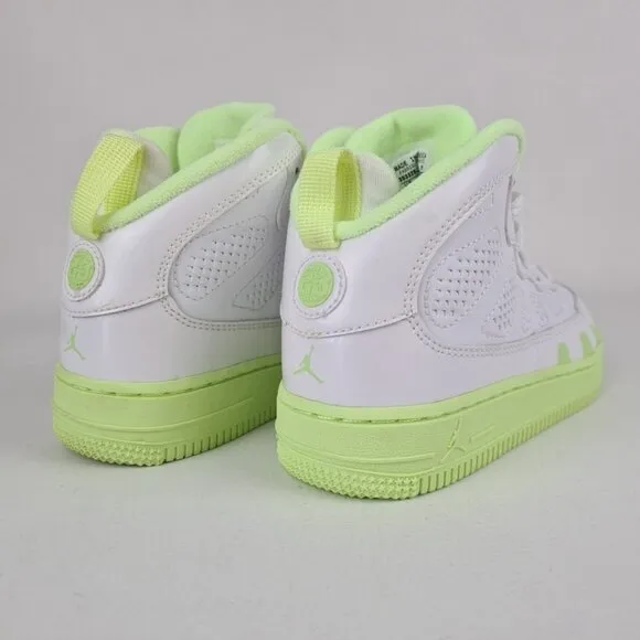 Air Jordan GIRLS AJF 9 (PS) LITTLE KIDS Sneakers White Size 1.5Y