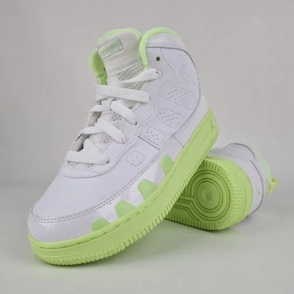 Air Jordan GIRLS AJF 9 (PS) LITTLE KIDS Sneakers White Size 1.5Y