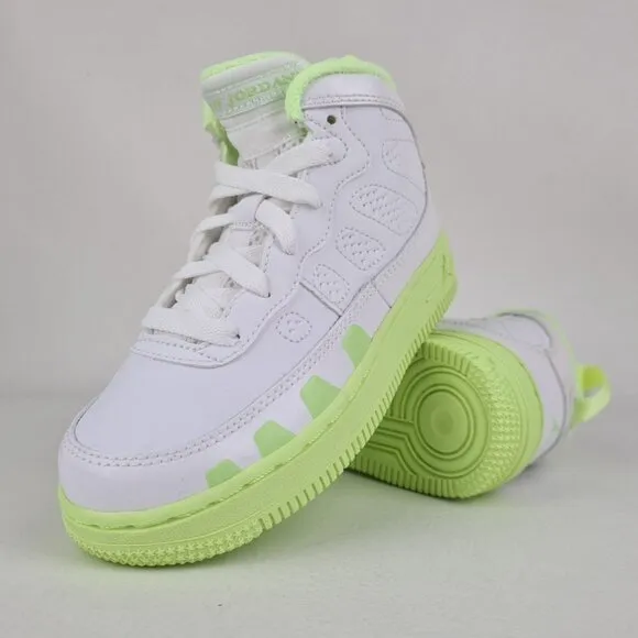 Air Jordan GIRLS AJF 9 (PS) LITTLE KIDS Sneakers White