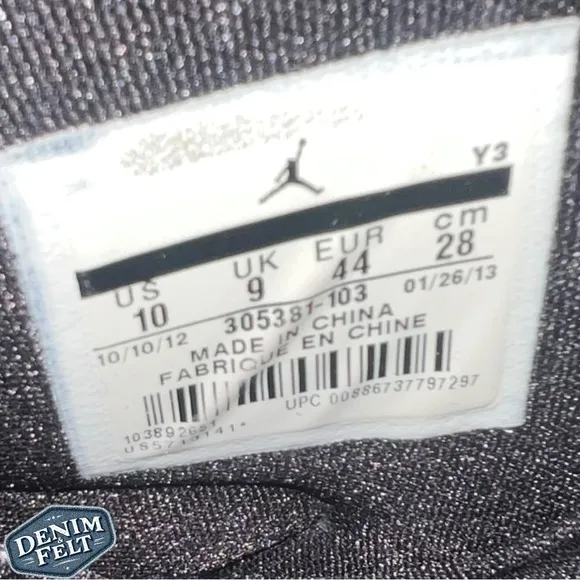 Air Jordan Mens 8 Retro 'Bugs Bunny' 2013 Shoes | DEADSTOCK | PRELOVED!!