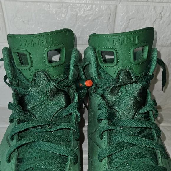 Air Jordan Retro 6 &quot;Gatorade&quot; Green Men's Size 10