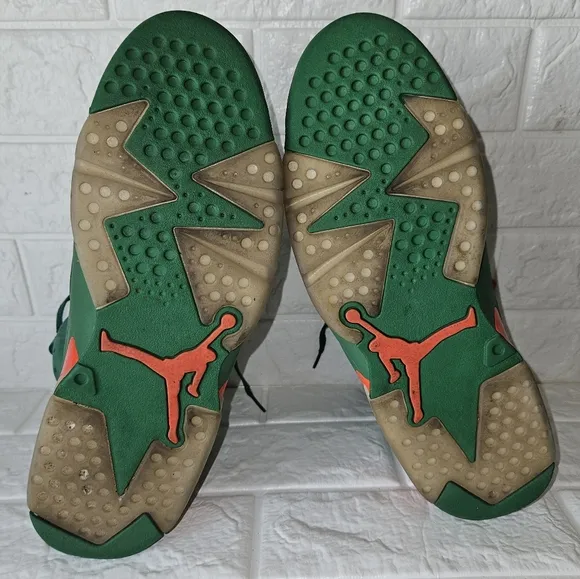 Air Jordan Retro 6 &quot;Gatorade&quot; Green Men's Size 10