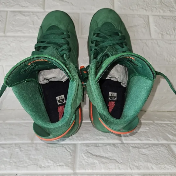 Air Jordan Retro 6 &quot;Gatorade&quot; Green Men's Size 10