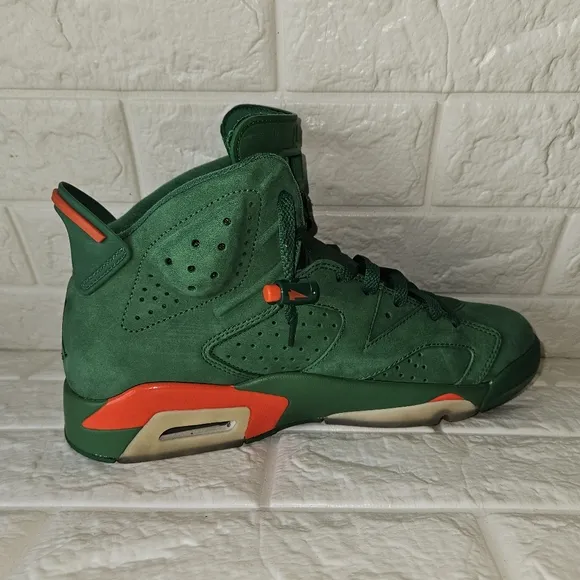 Air Jordan Retro 6 &quot;Gatorade&quot; Green Men's Size 10