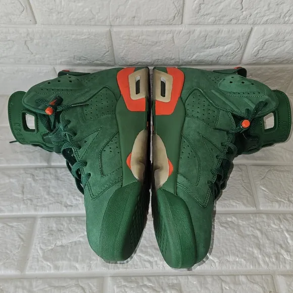 Air Jordan Retro 6 &quot;Gatorade&quot; Green Men's Size 10