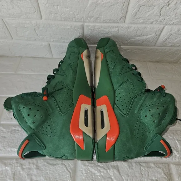 Air Jordan Retro 6 &quot;Gatorade&quot; Green Men's Size 10
