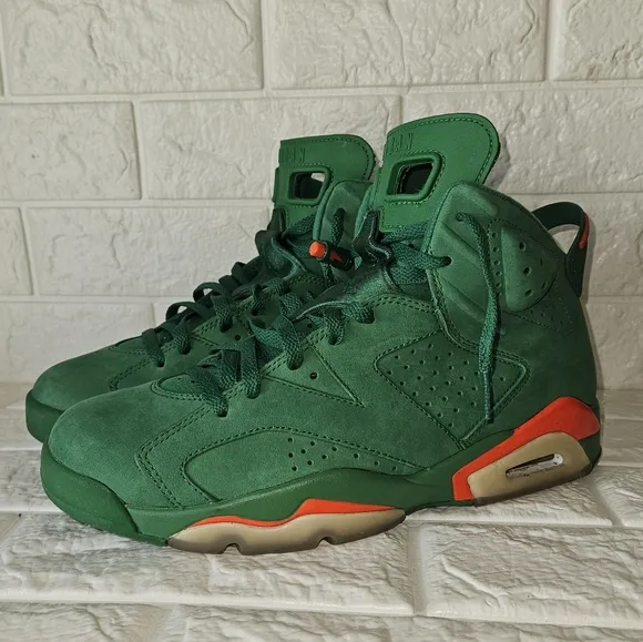 Air Jordan Retro 6 &quot;Gatorade&quot; Green Men's Size 10