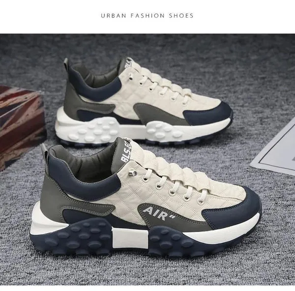 AIR SHOE (NAVY-BLUE & WHITE )