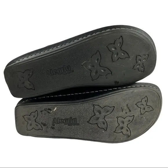 Alegria ALG-511 Pewter Slip On Clog Shoes