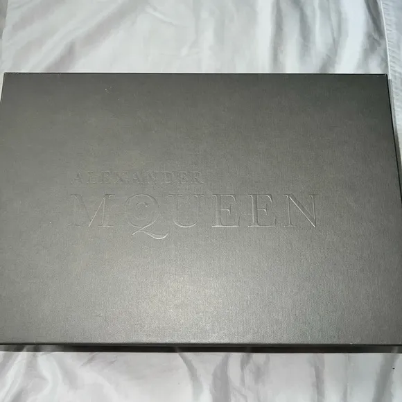 Alexander McQueen REFLECTIVE Platform Leather Sneakers