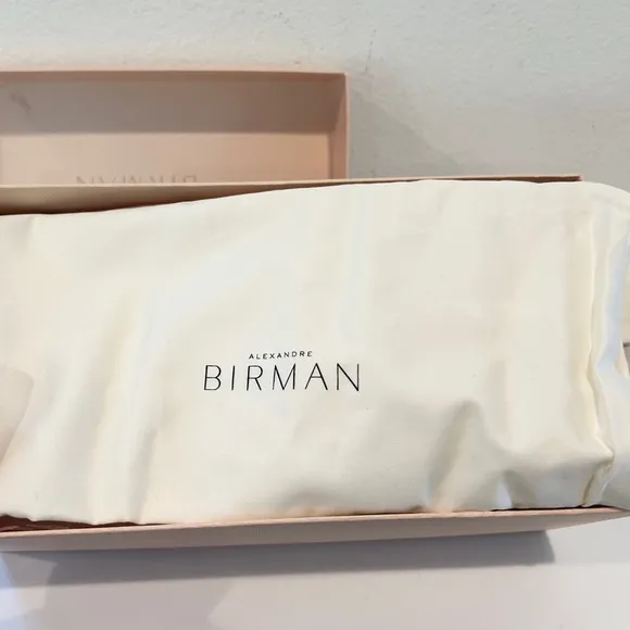 Alexandre Birman Ellie Woven Block Heel Slide Sandals, Size 36, New in Box