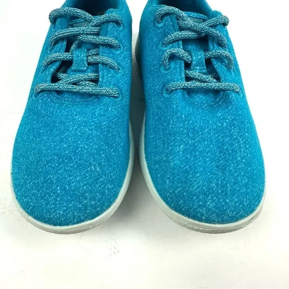 Allbirds 7 Wool Runners Shoes Thrive Teal Merino Lace Up Sneakers Womens