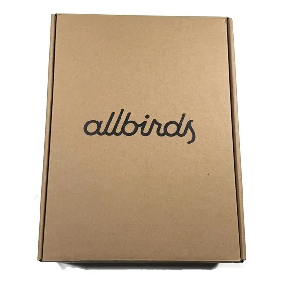 Allbirds Tree Runners Blue Ridge White Mens 13 New Box USA Logo Sneakers Shoes
