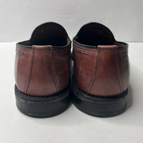 Allen Edmonds GRAYSON Bench Welt Brown Leather Tassel Loafers Men’s Size 10.5 C