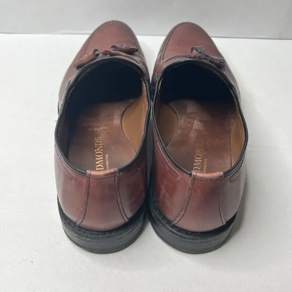 Allen Edmonds GRAYSON Bench Welt Brown Leather Tassel Loafers Men’s Size 10.5 C