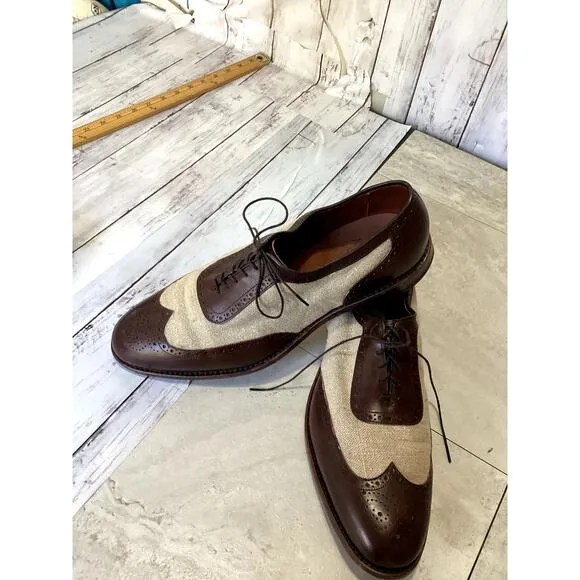 Allen Edmonds Men's Leather Upper Multicolor Dress Shoes