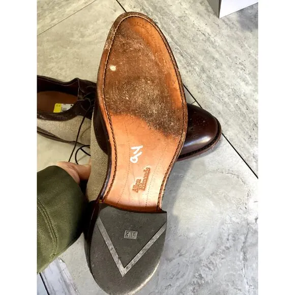 Allen Edmonds Men's Leather Upper Multicolor Dress Shoes