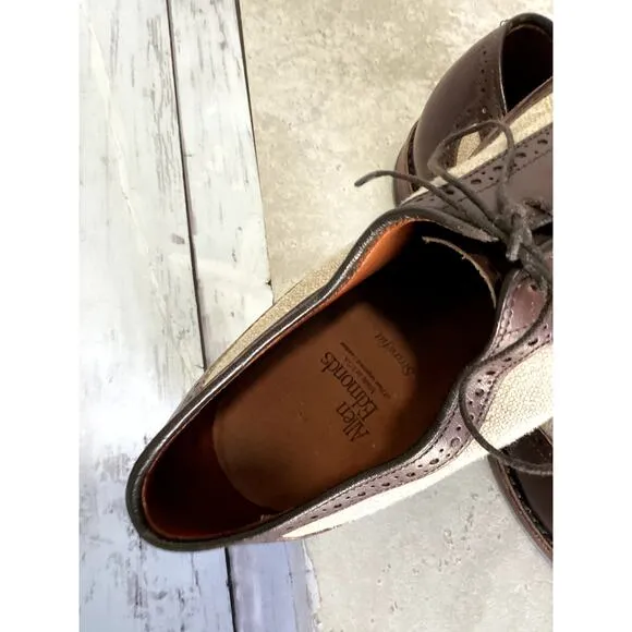 Allen Edmonds Men's Leather Upper Multicolor Dress Shoes