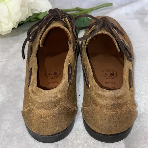 Allen Edmonds Sandlot NY Yankees Leather Shoes size 9D