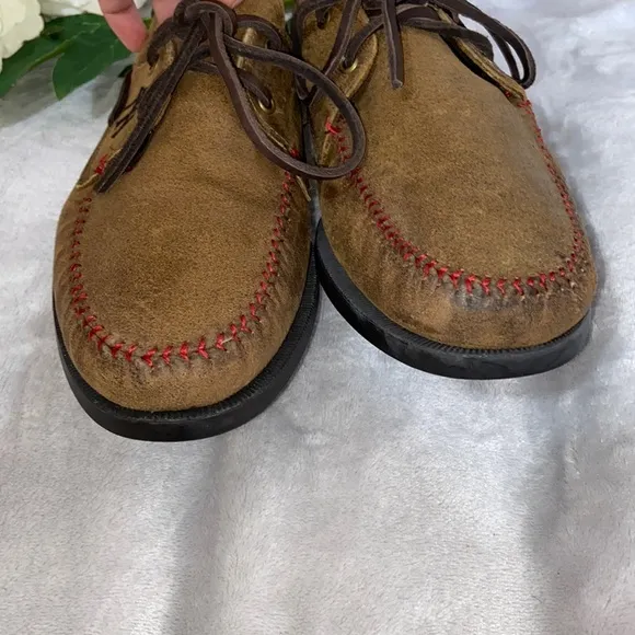Allen Edmonds Sandlot NY Yankees Leather Shoes size 9D