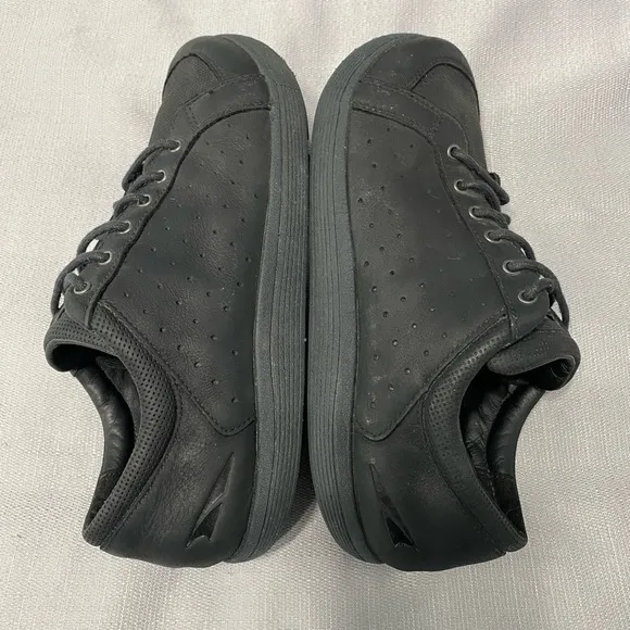 ALTRA CAYD FOOTSHAPE Black Leather Shoes Men Size 10