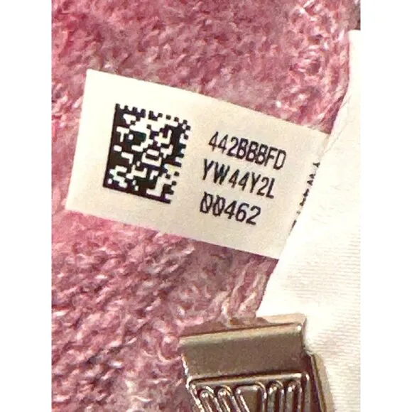 American Eagle Womens Cowl Neck Sweater Medium Pink &amp; Gray
