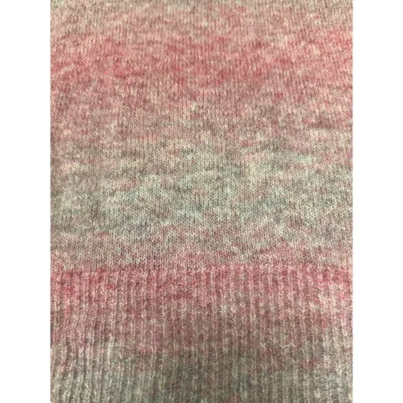 American Eagle Womens Cowl Neck Sweater Medium Pink &amp; Gray