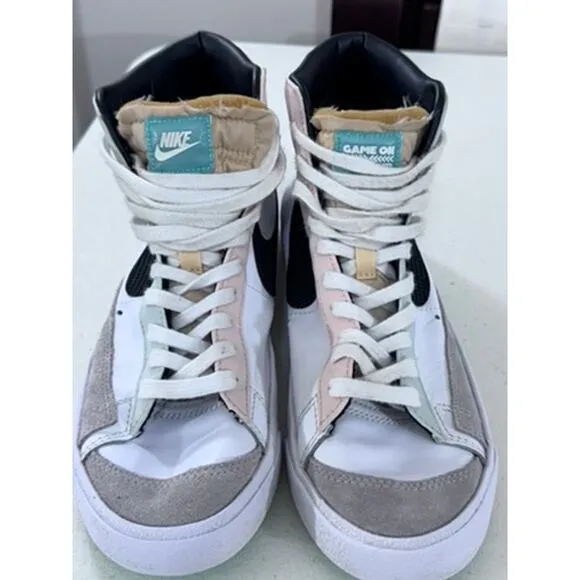 &quot;NIKE&quot; Blazer High tops, Girls, Game On,Team Up, Sneakers Size 10, Activewear