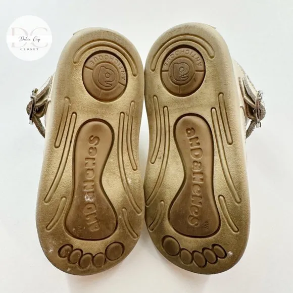 ANDANENES Girl Toddler Shoes IVORY Size 8