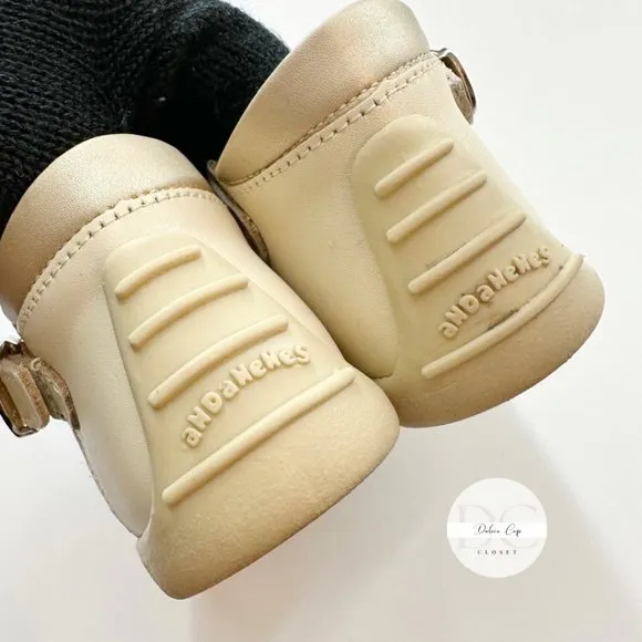 ANDANENES Girl Toddler Shoes IVORY Size 8