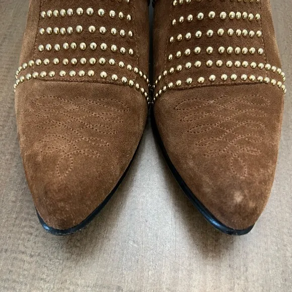 Anine Bing Charlie Boot Camel Brown Suede 39/9