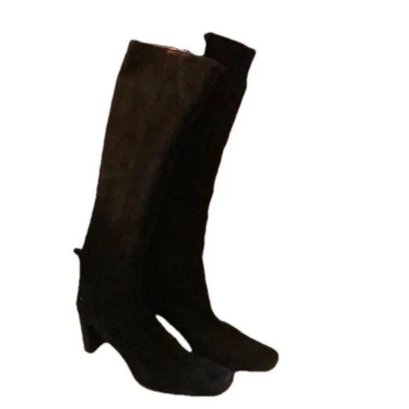 Anne Klein Tall Boots, Women’s Size 10M Black Suede