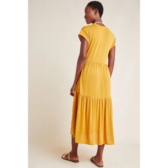 Anthropologie Sierra Knit Midi Dress