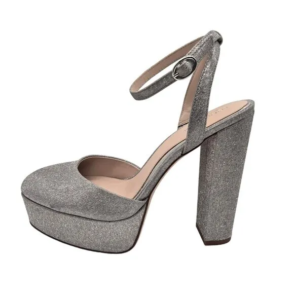 Antonio Melani Born on Fifth Size 9.5 M Liv Metallic Glitter Platform Pumps 668