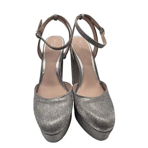 Antonio Melani Born on Fifth Size 9.5 M Liv Metallic Glitter Platform Pumps 668